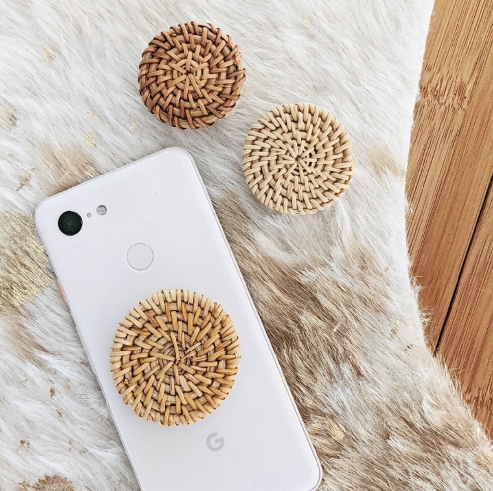 Rattan PopSocket - Picture 6 of 8